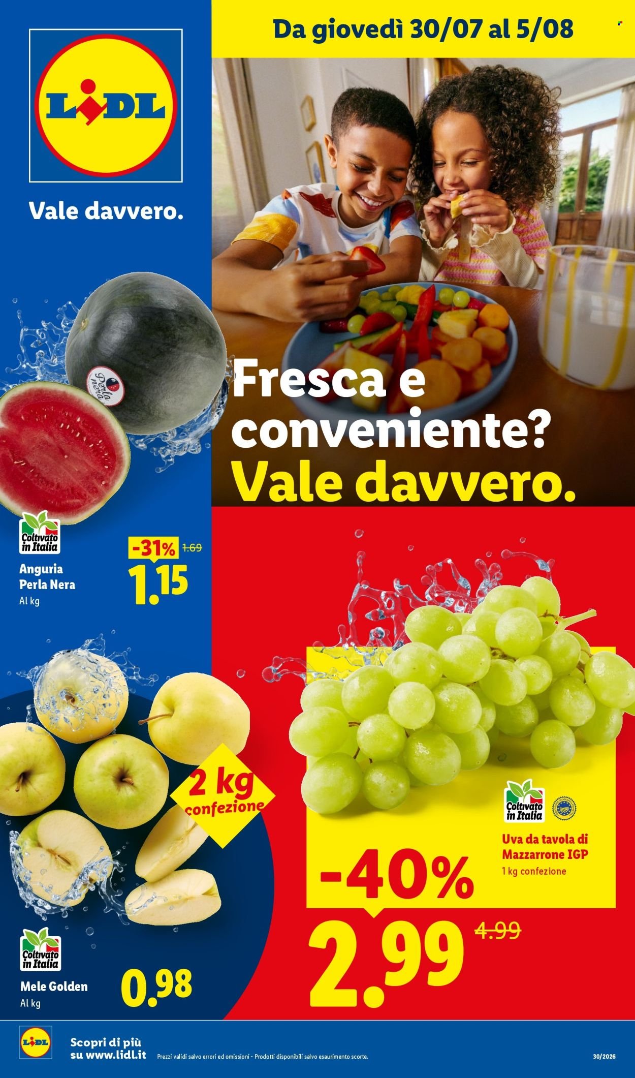 Volantino LIDL - Fresca e conveniente