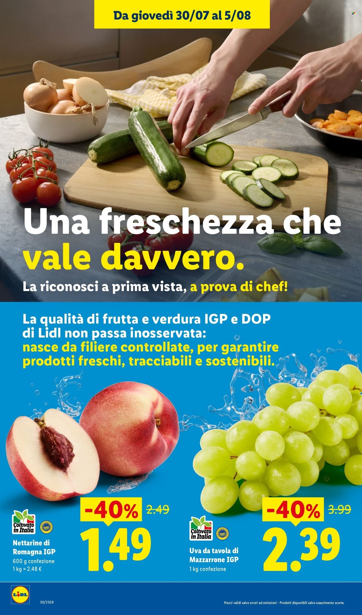 Volantino LIDL - Fresca e conveniente