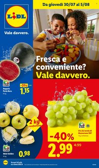 Volantino LIDL - Fresca e conveniente