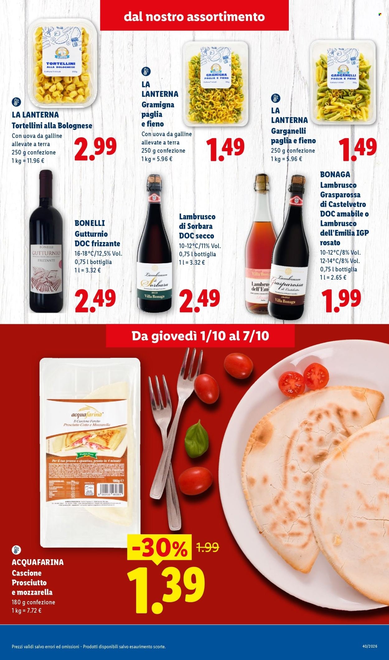 Volantino LIDL - Sapori dell'Emilia Romagna