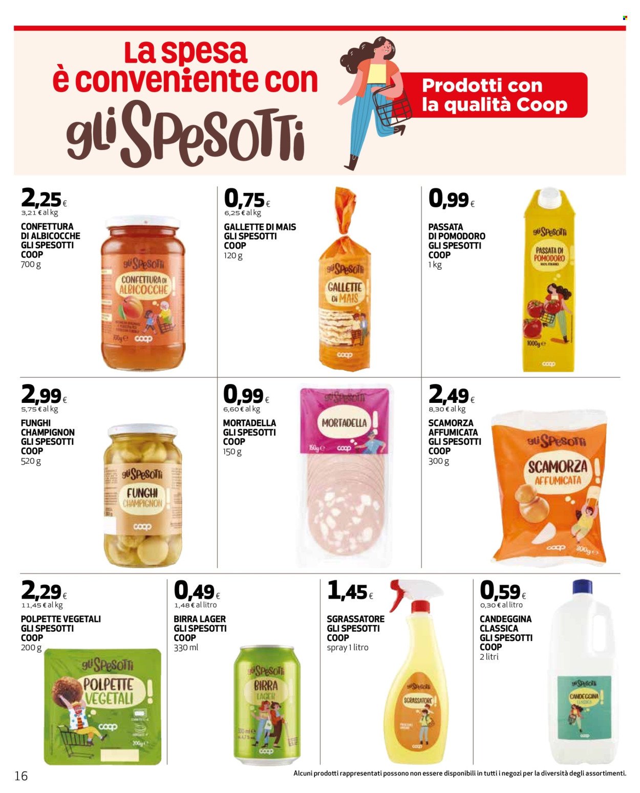 Volantino COOP - Prezzi ribassati soci
