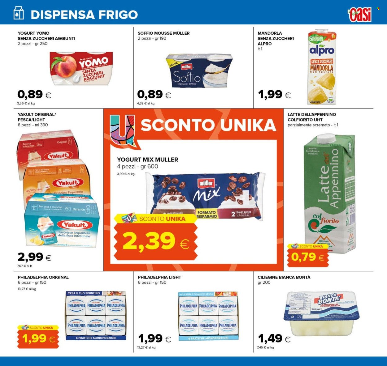 Volantino OASI - Da venerdì 25 settembre 2026