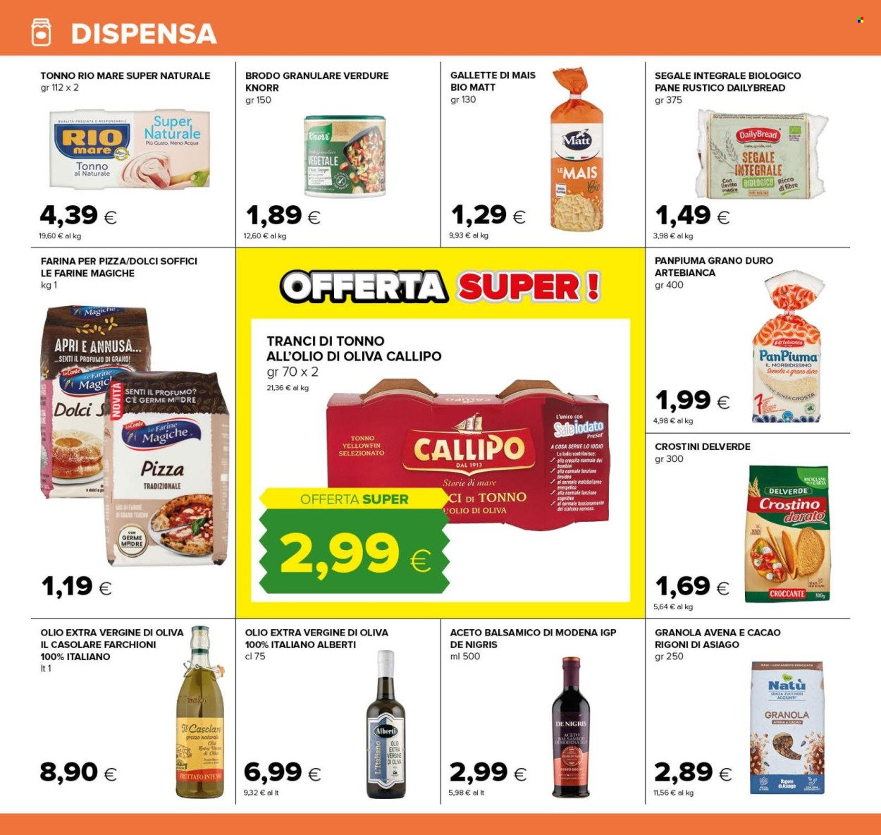 Volantino OASI - Da venerdì 25 settembre 2026