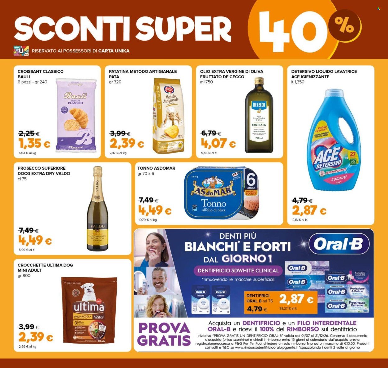 Volantino OASI - Da venerdì 25 settembre 2026