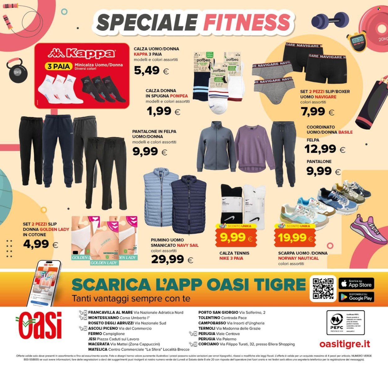 Volantino OASI - Da venerdì 25 settembre 2026
