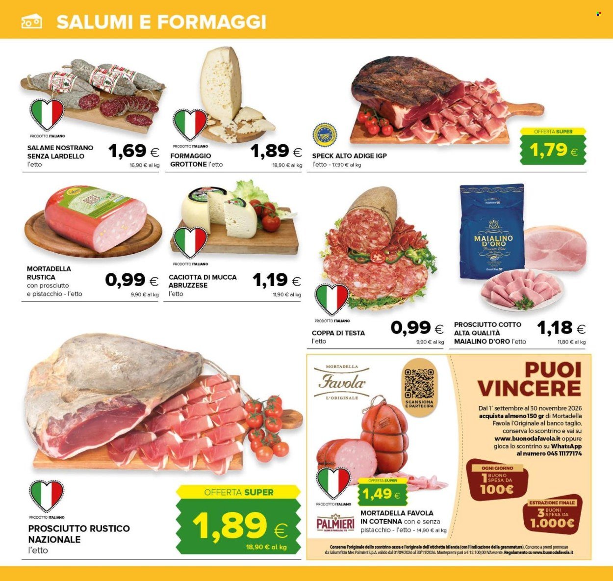 Volantino OASI - Da venerdì 25 settembre 2026