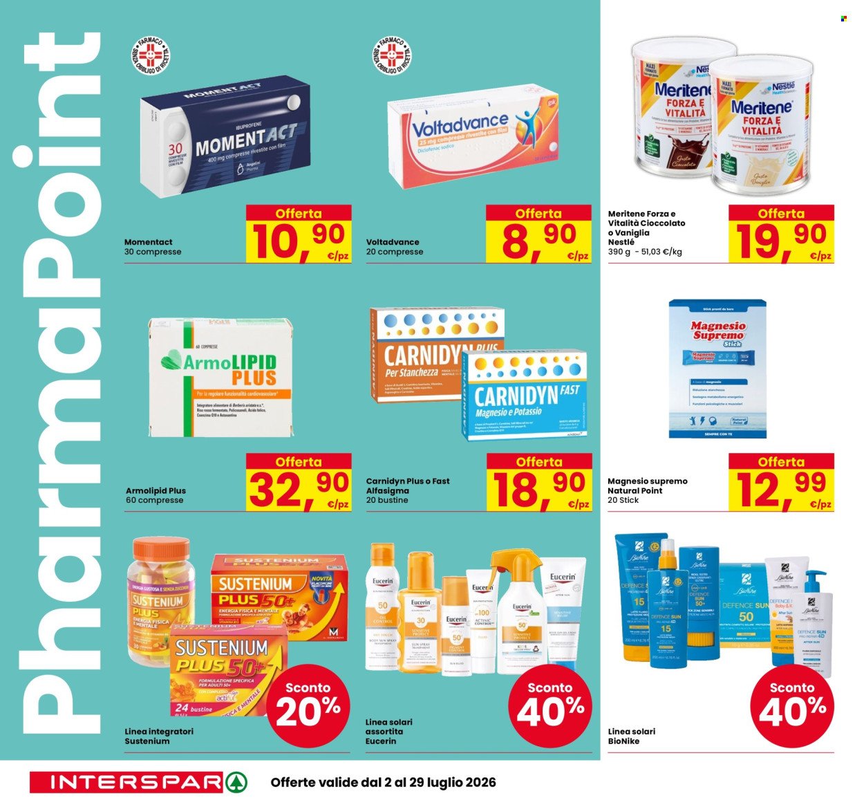 Volantino INTERSPAR - Quando la cura diventa rituale