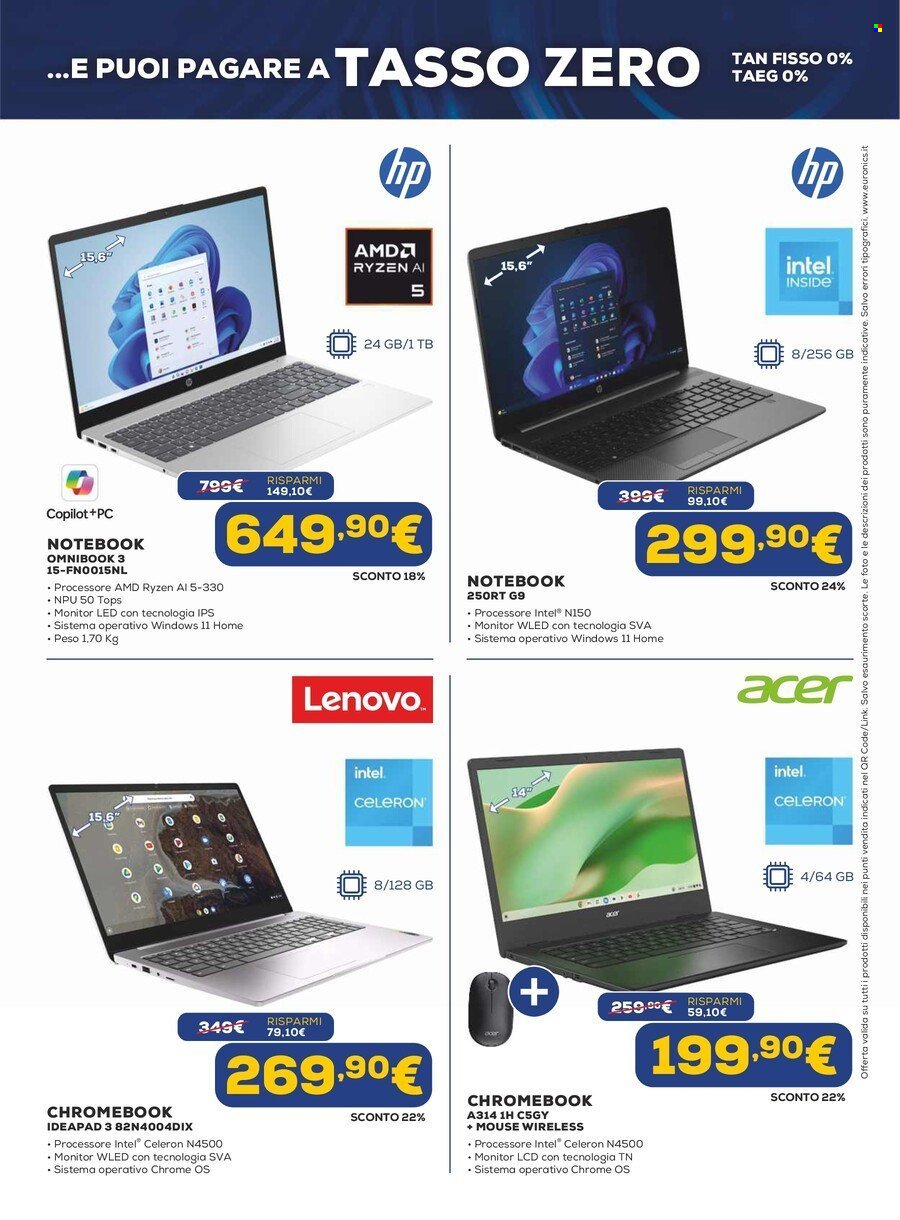 Volantino EURONICS - Samsung Days - Facciamo a Meta'