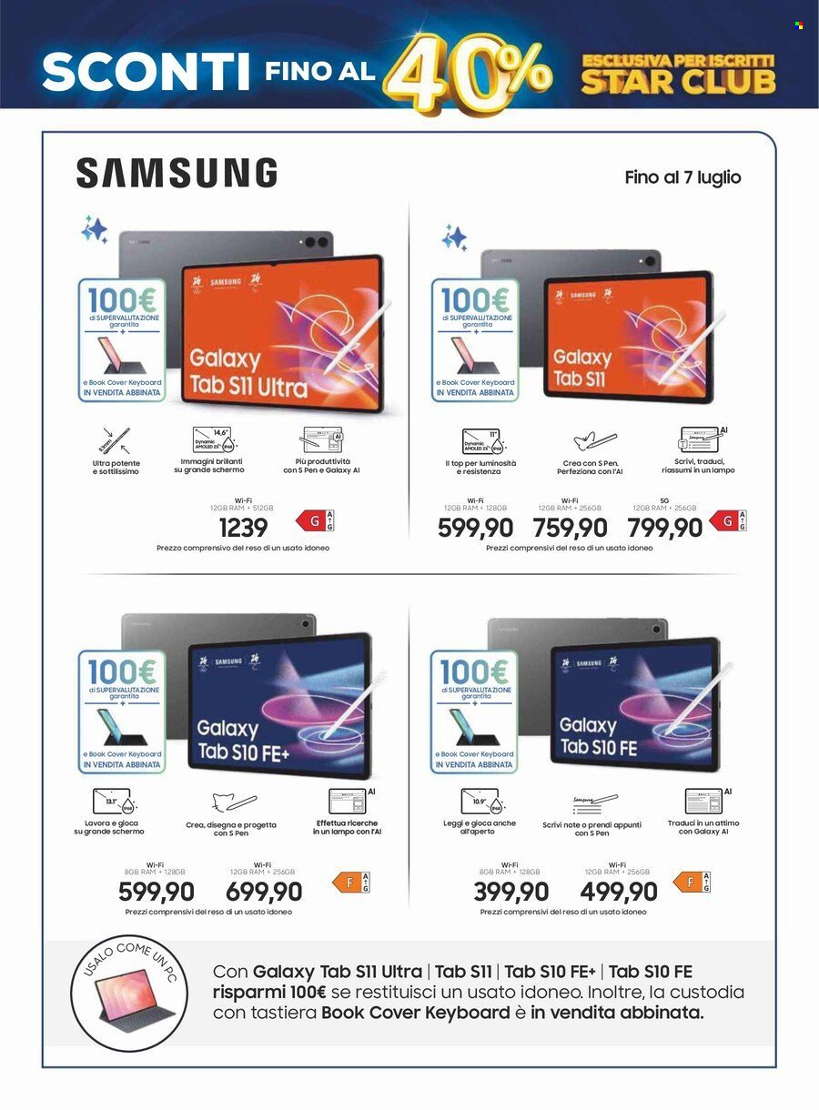Volantino EURONICS - Samsung Days - Facciamo a Meta'