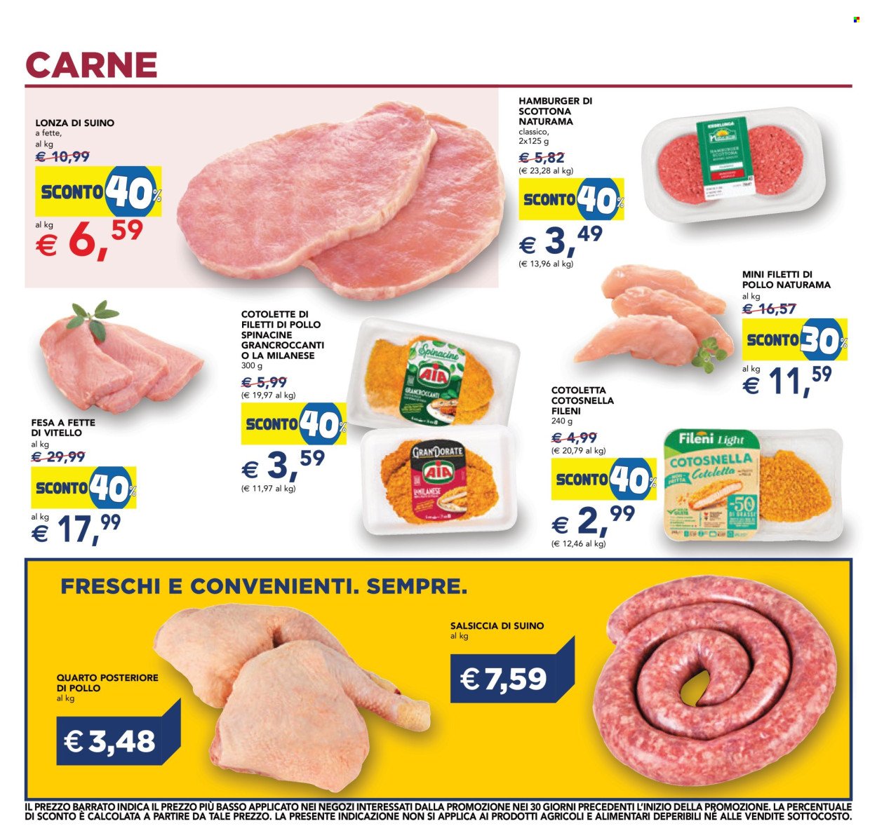 Volantino ESSELUNGA - Sconti fino al 50%