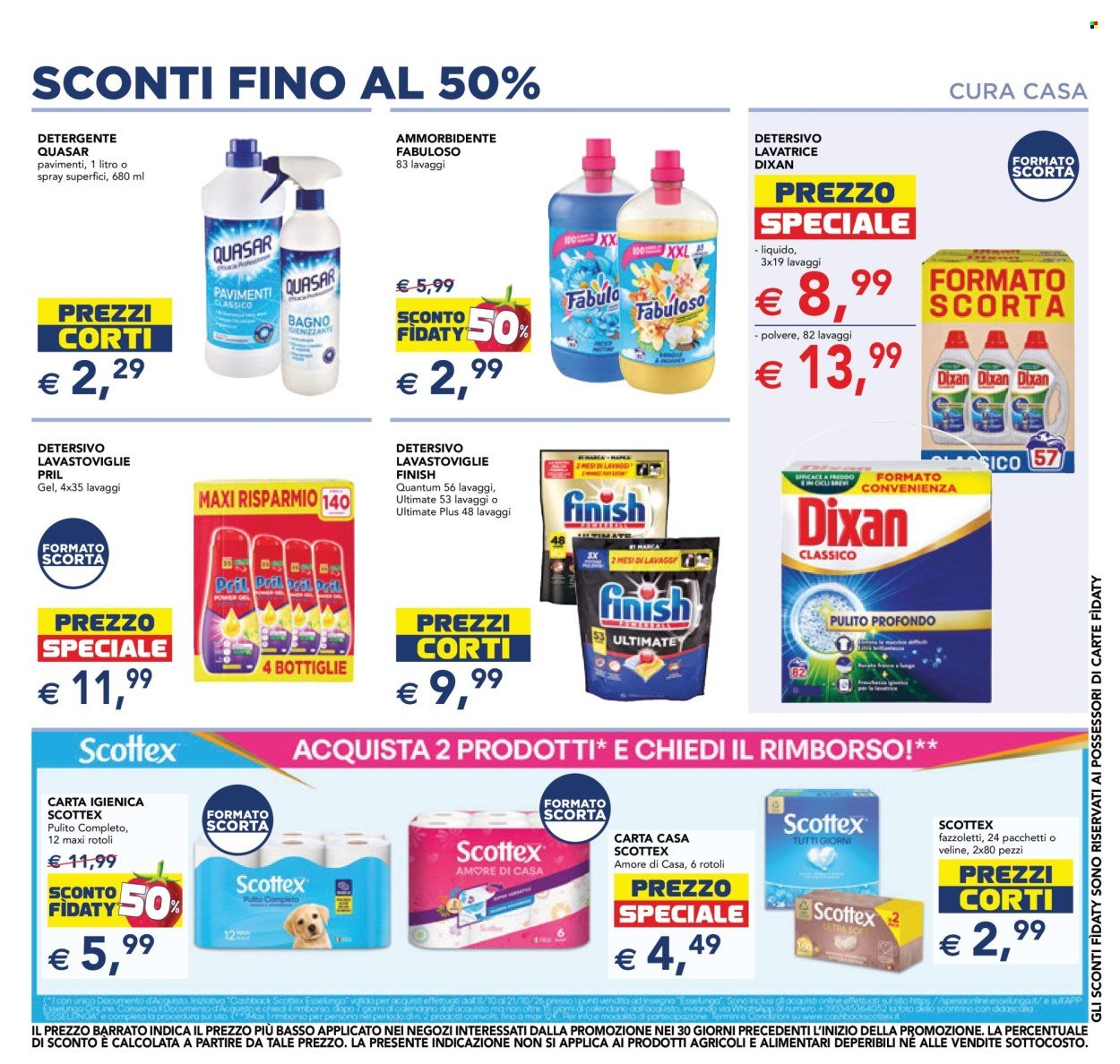 Volantino ESSELUNGA - Sconti fino al 50%