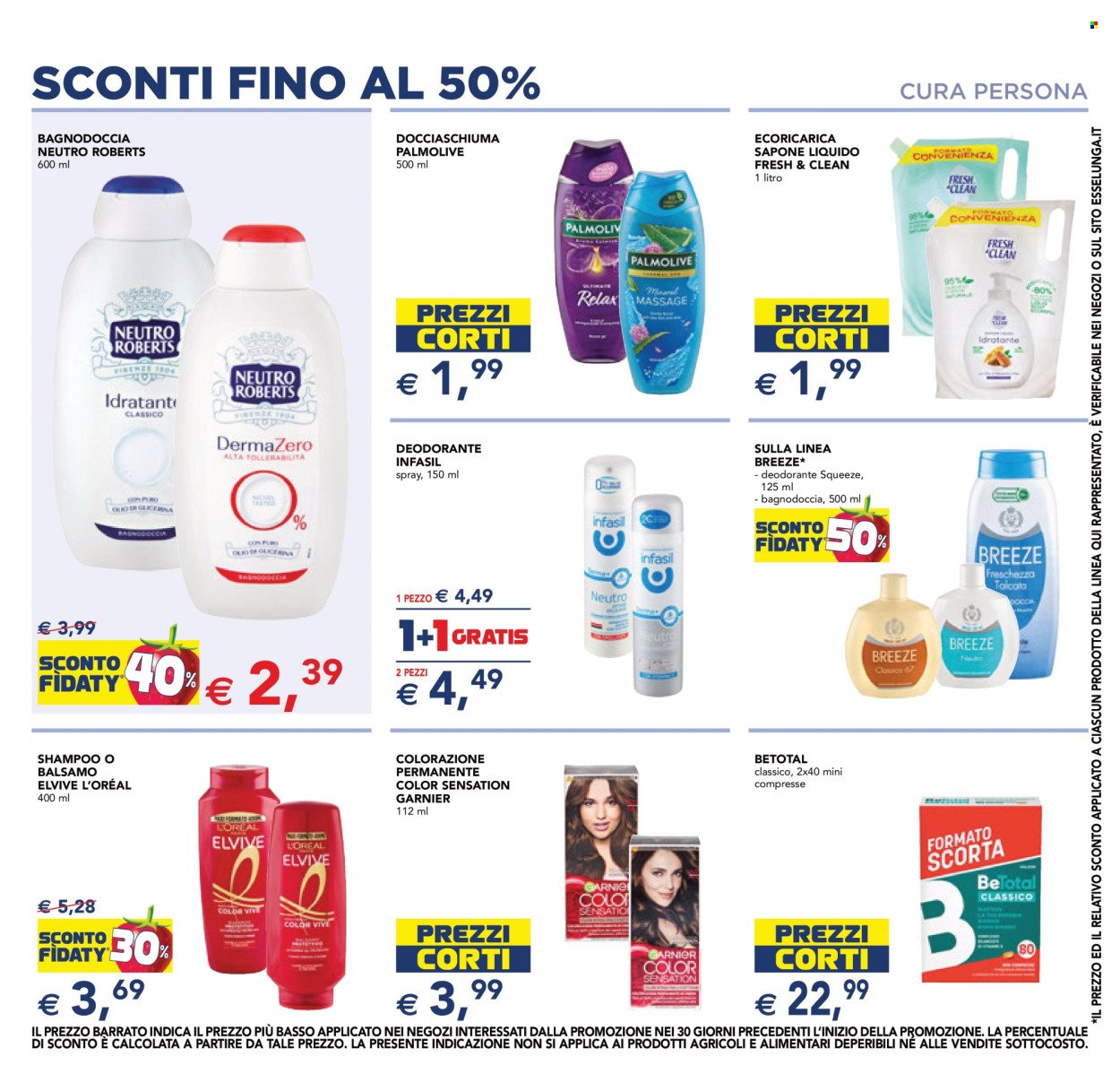 Volantino ESSELUNGA - Sconti fino al 50%