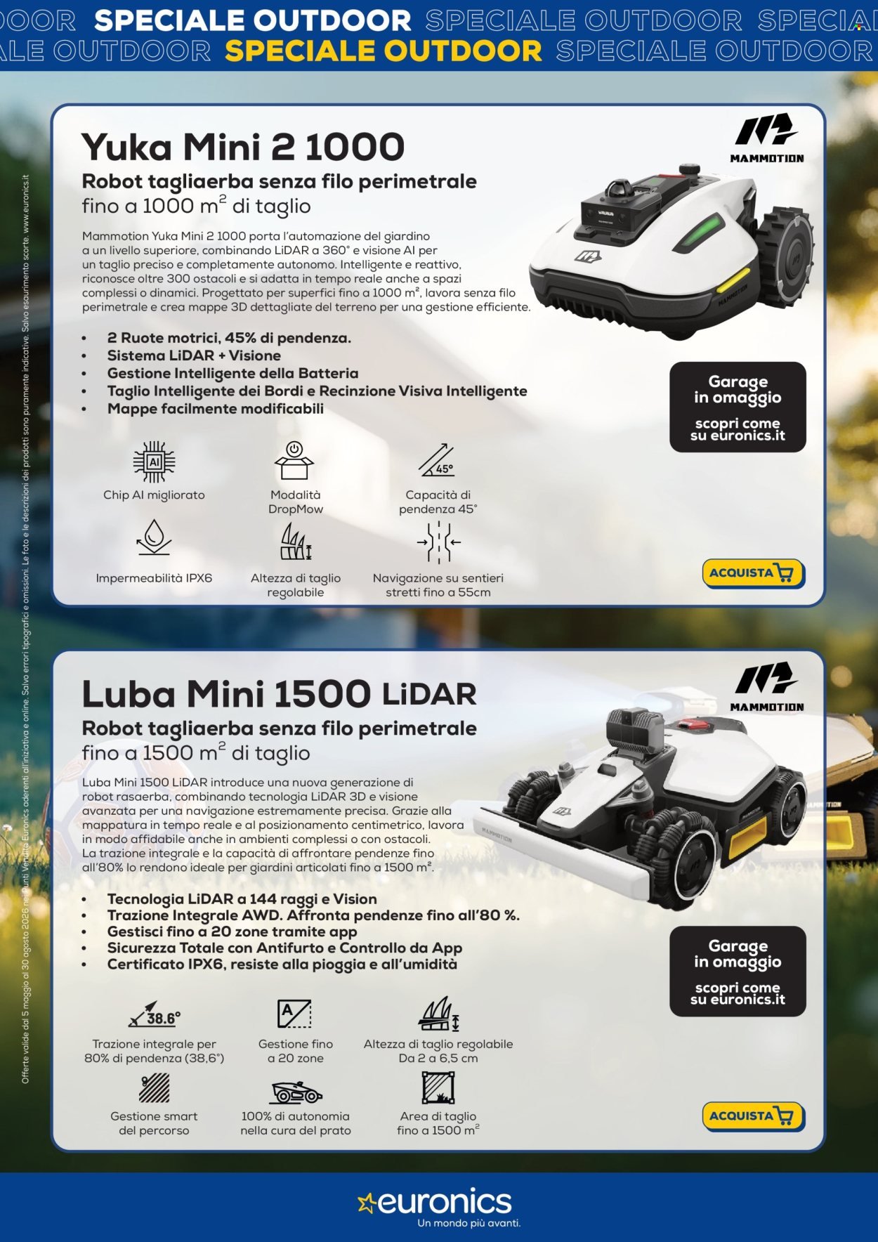 Volantino EURONICS - Speciale Outdoor (2026-05-05 - 2026-05-30)