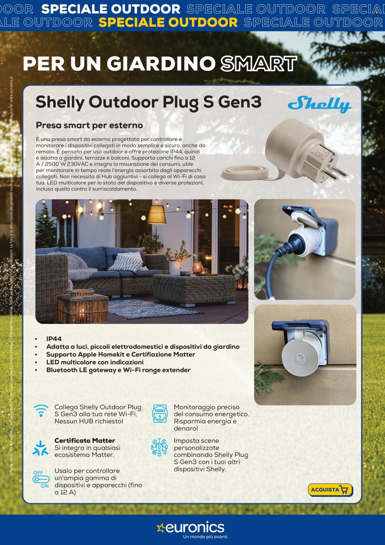 Volantino EURONICS - Speciale Outdoor (2026-05-05 - 2026-05-30)