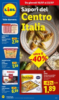 Volantino LIDL - Sapori del Centro Italia