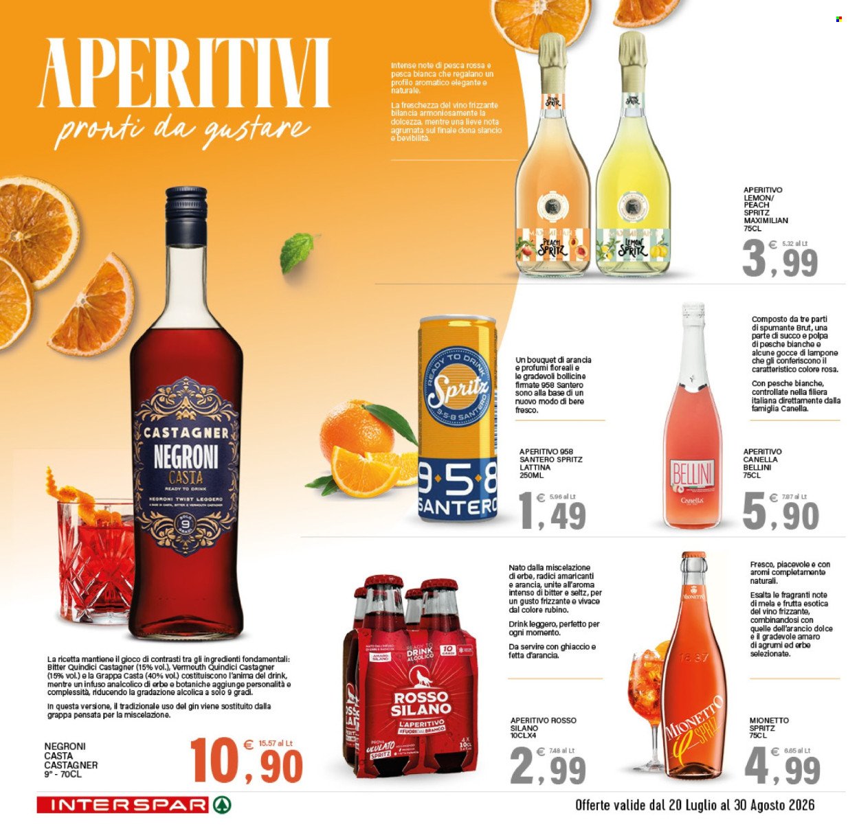 Volantino INTERSPAR - Da lunedì 20 luglio 2026