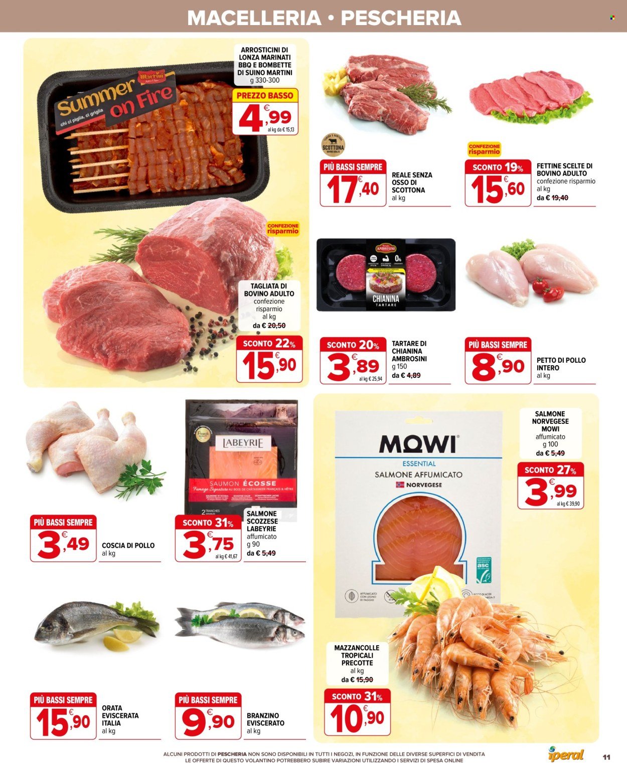 Volantino IPERAL - 50 prodotti al 50%