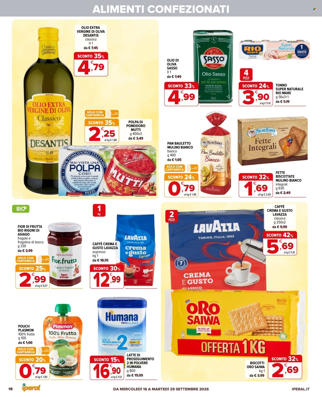 Volantino IPERAL - 50 prodotti al 50%