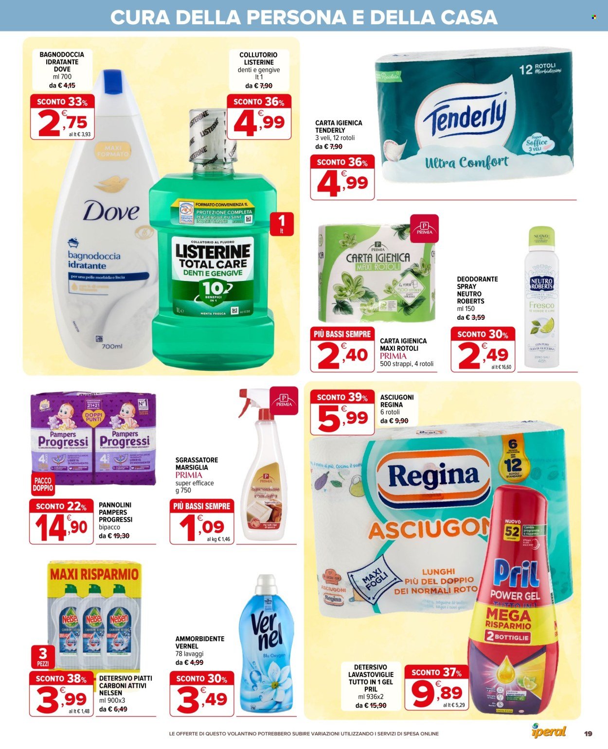 Volantino IPERAL - 50 prodotti al 50%