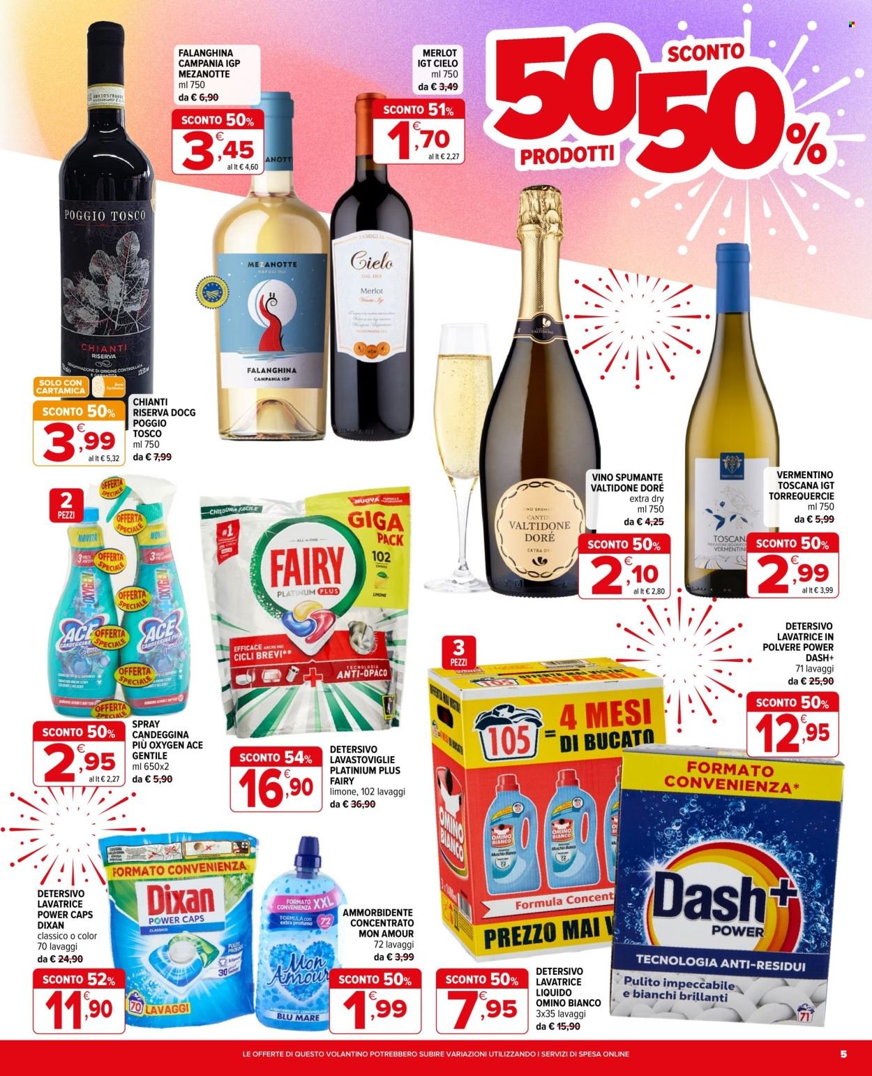 Volantino IPERAL - 50 prodotti al 50%