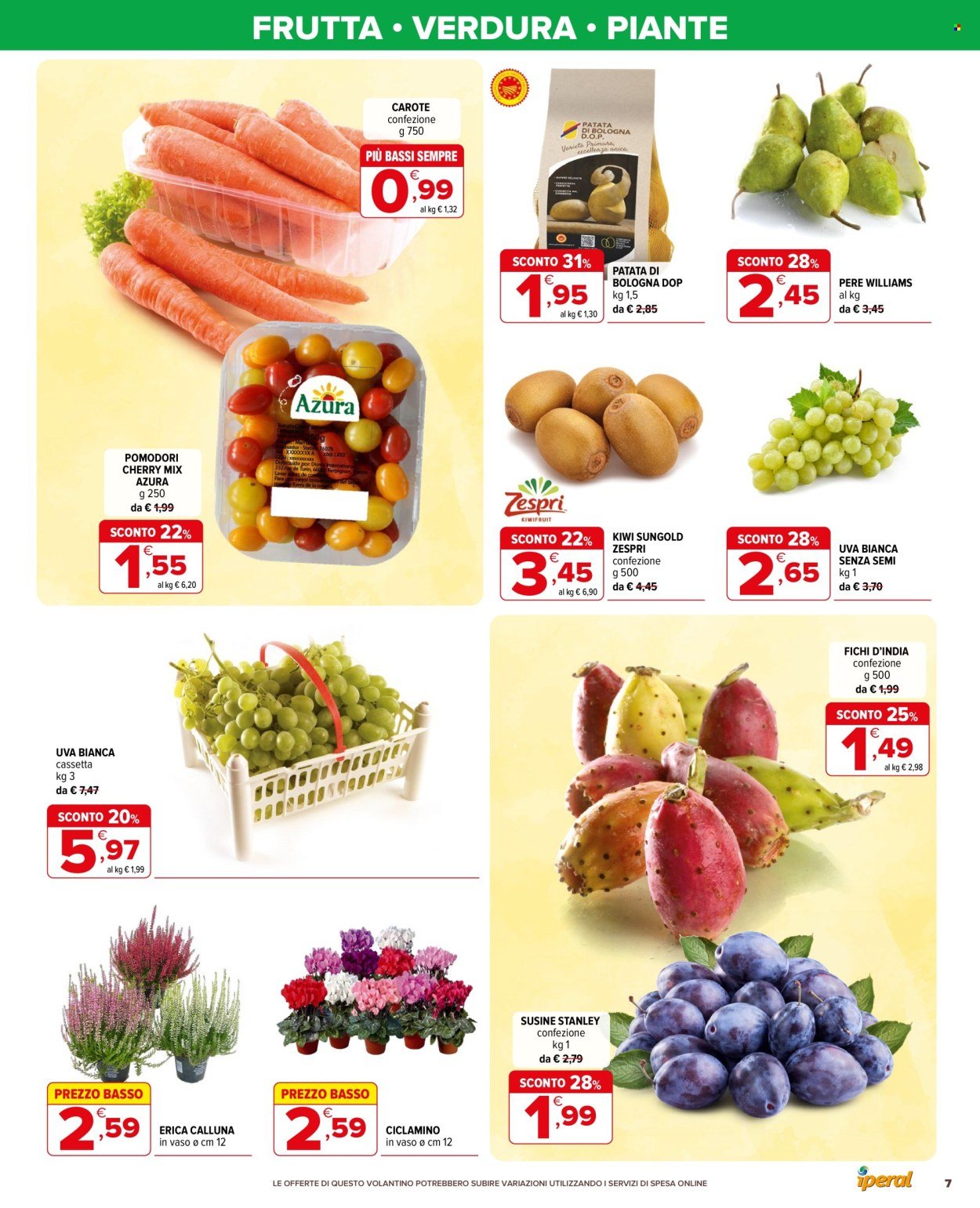 Volantino IPERAL - 50 prodotti al 50%