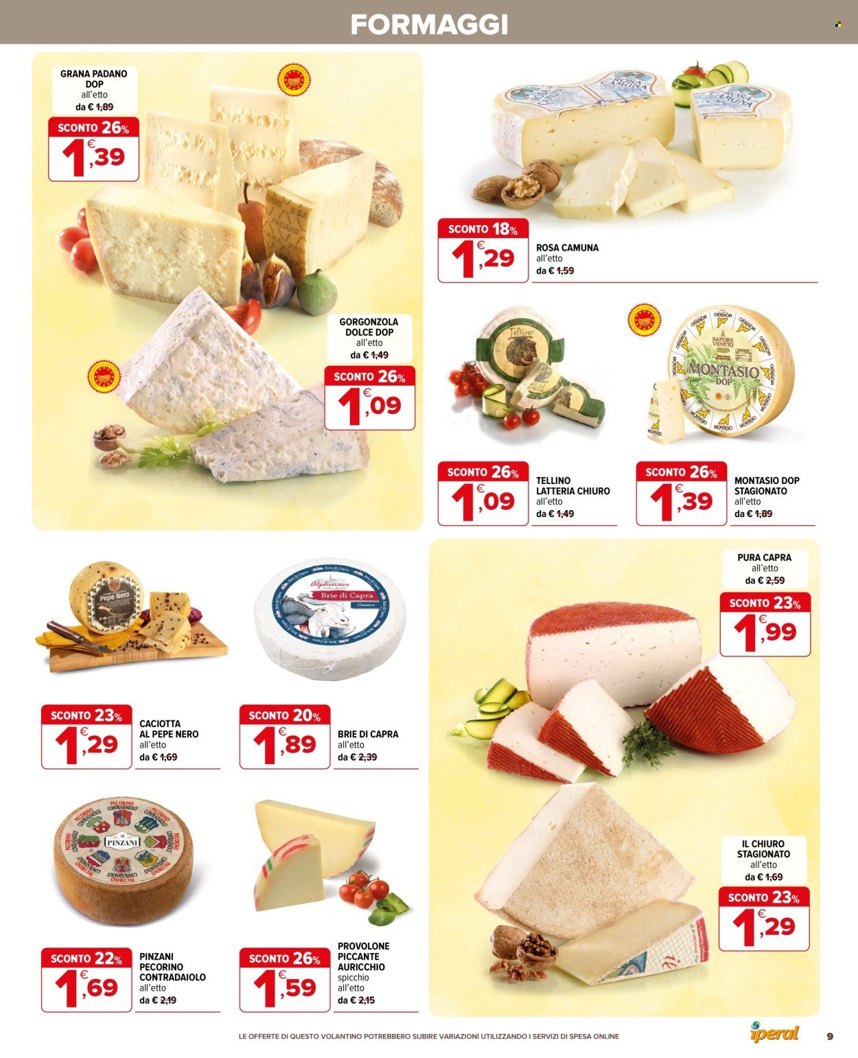 Volantino IPERAL - 50 prodotti al 50%