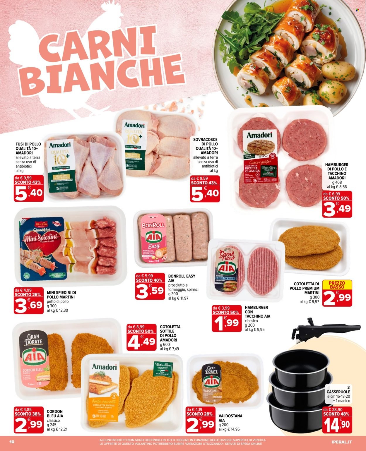 Volantino IPERAL - 50 prodotti al 50%