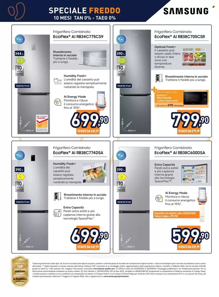 Volantino UNIEURO - Speciale Freddo