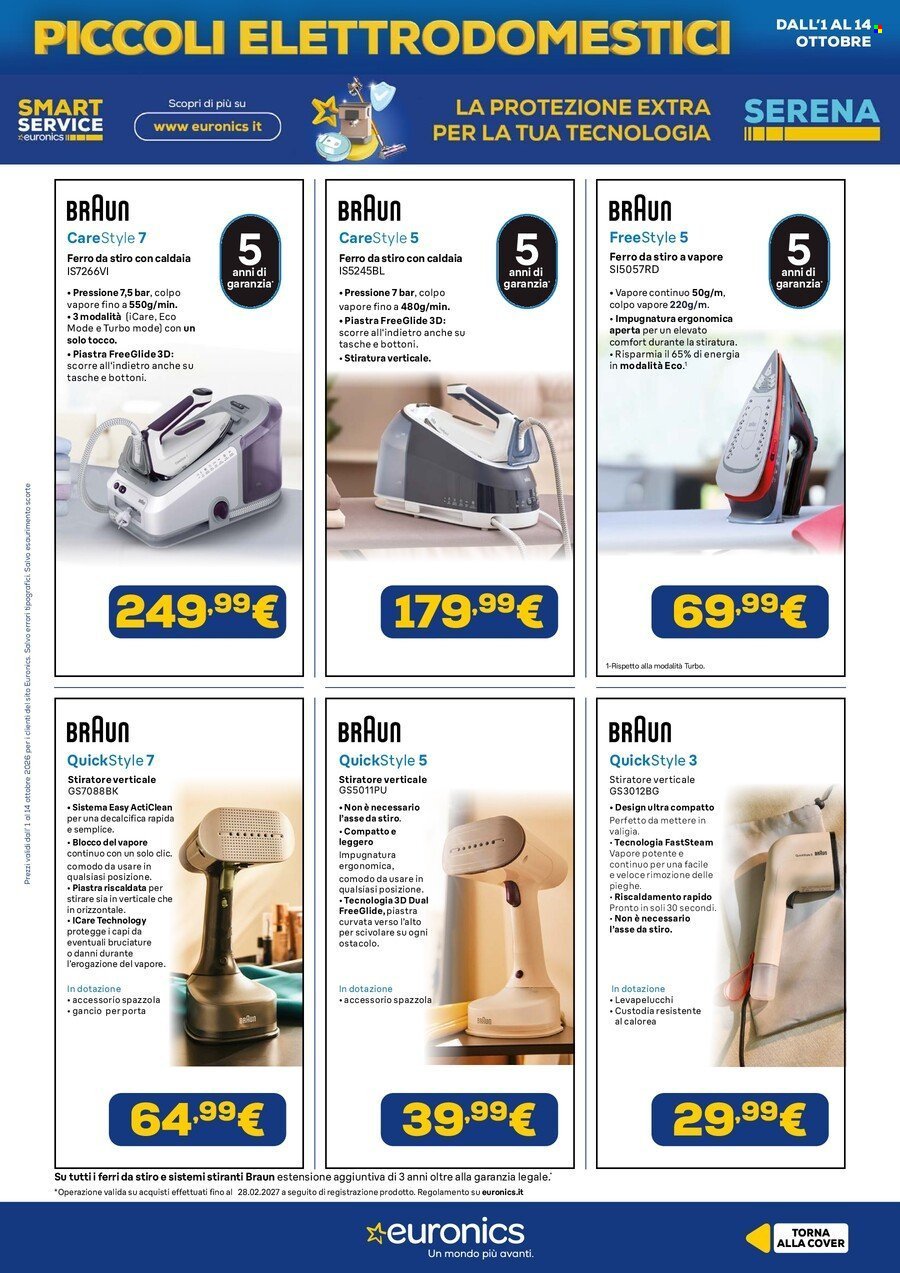 Volantino EURONICS - Speciale Piccoli Elettrodomestici