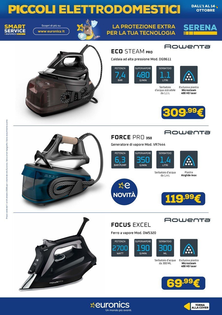 Volantino EURONICS - Speciale Piccoli Elettrodomestici