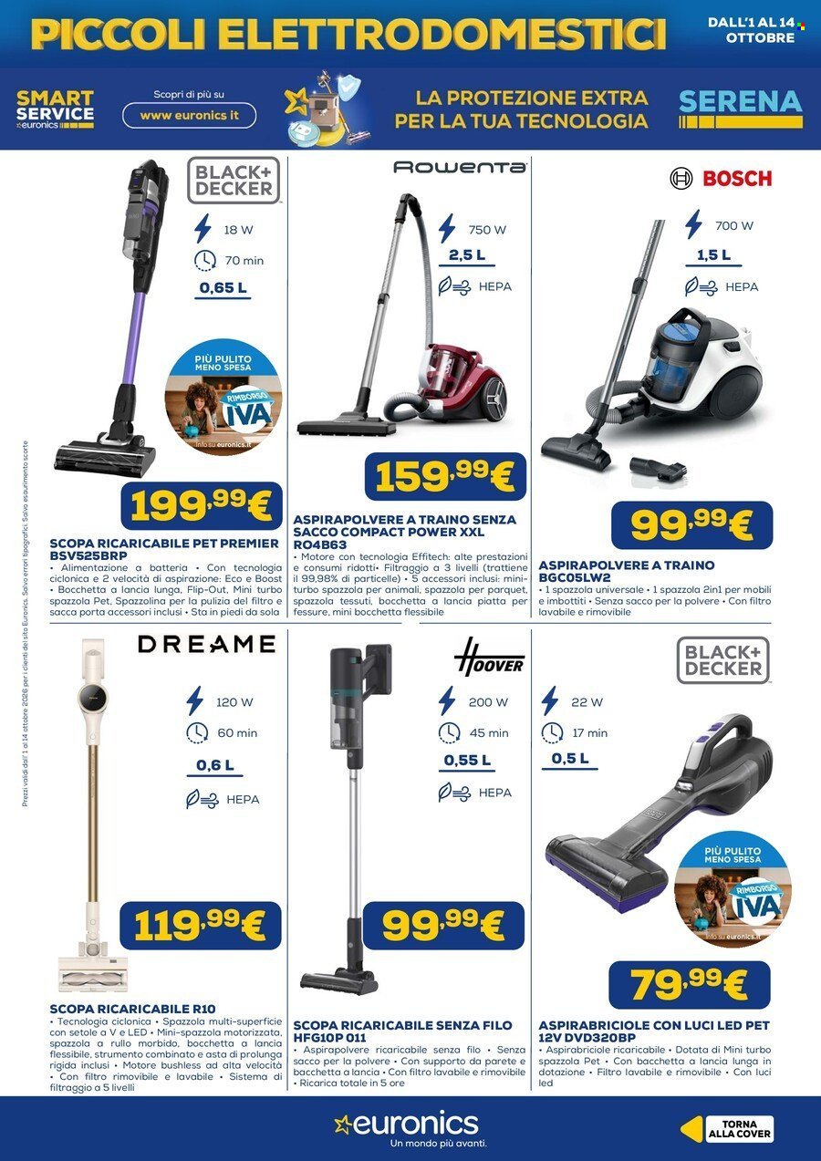 Volantino EURONICS - Speciale Piccoli Elettrodomestici