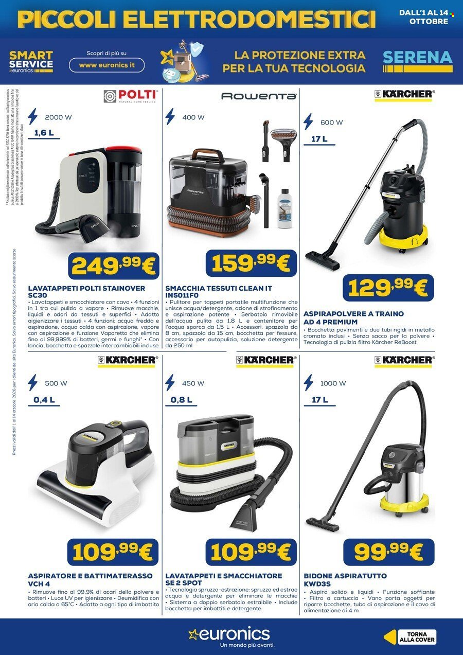 Volantino EURONICS - Speciale Piccoli Elettrodomestici