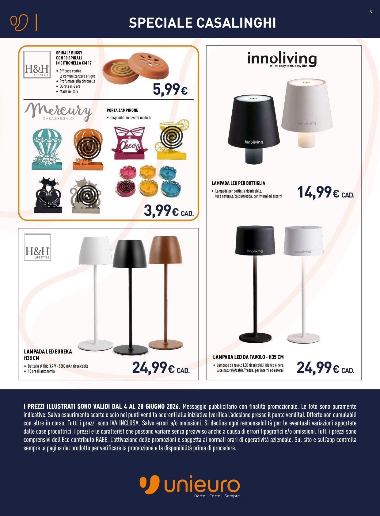 Volantino UNIEURO - Speciale Casalinghi