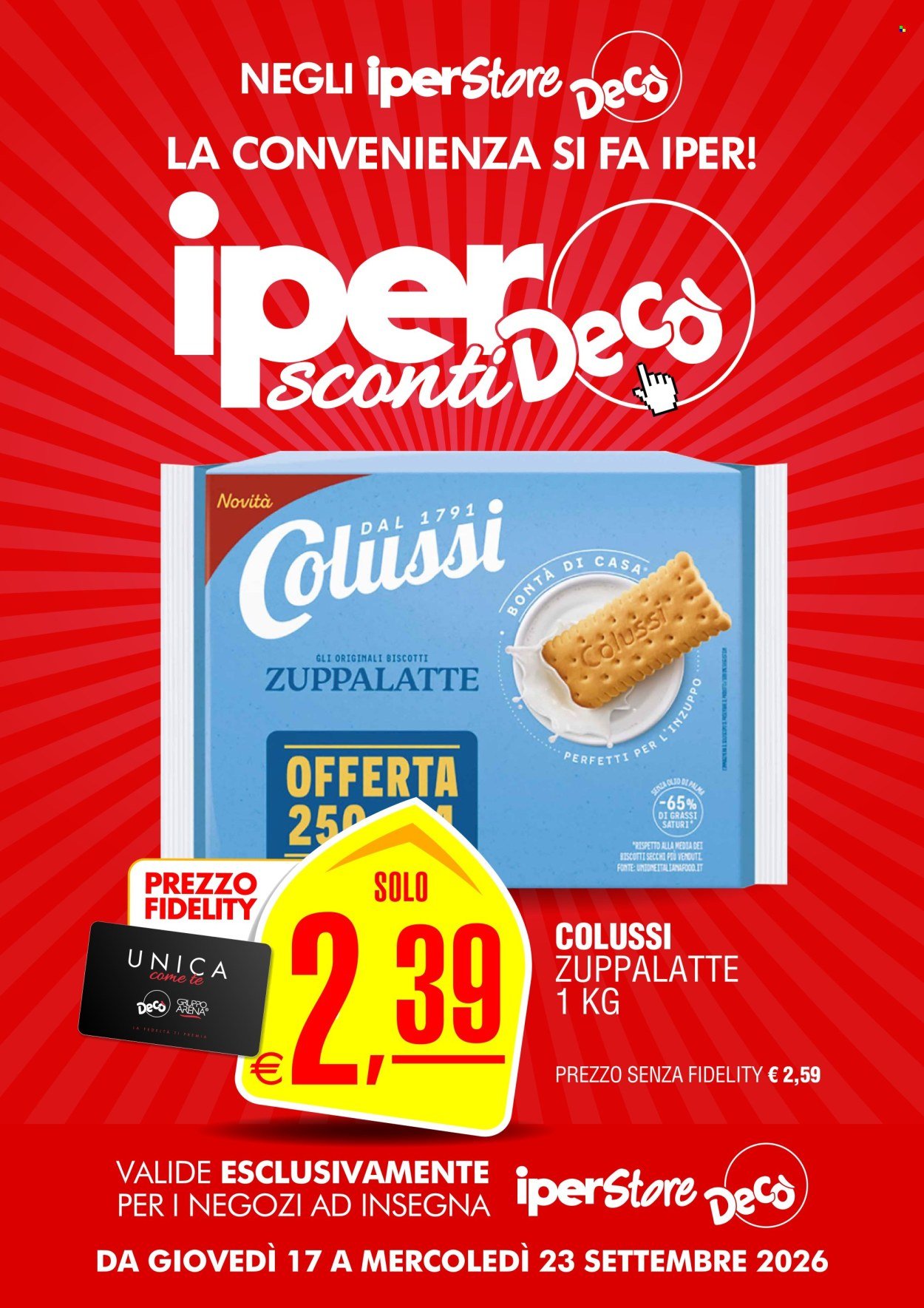 Volantino DECO - Da giovedì 17 2026