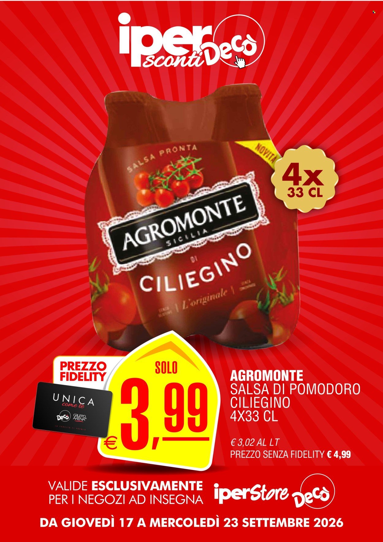 Volantino DECO - Da giovedì 17 2026