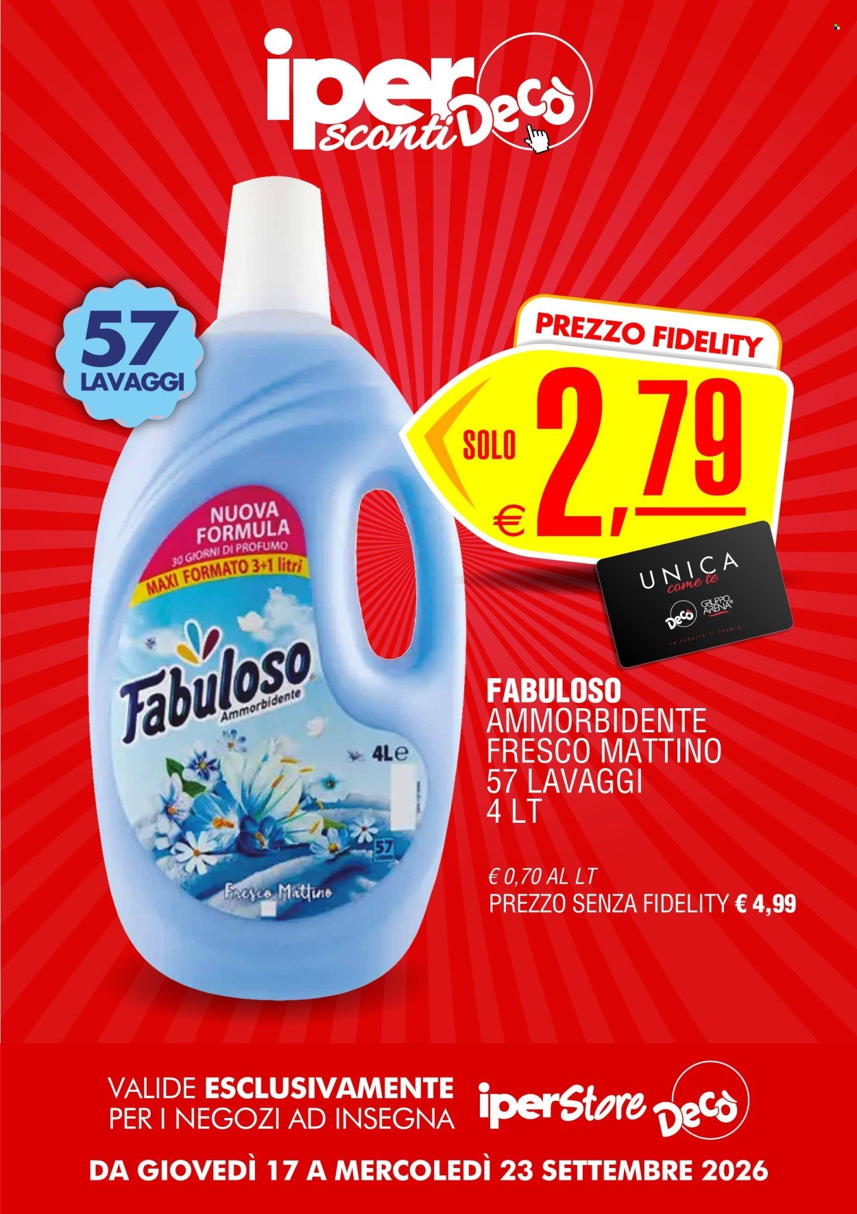 Volantino DECO - Da giovedì 17 2026