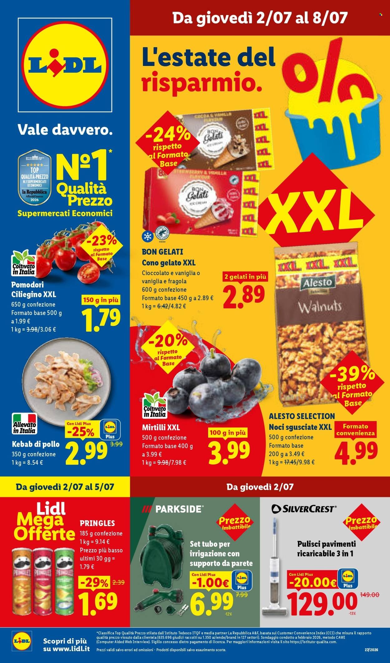 Volantino LIDL - L'estate del risparmio