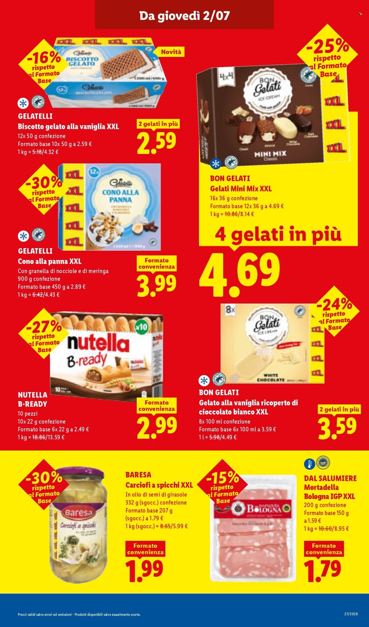 Volantino LIDL - L'estate del risparmio