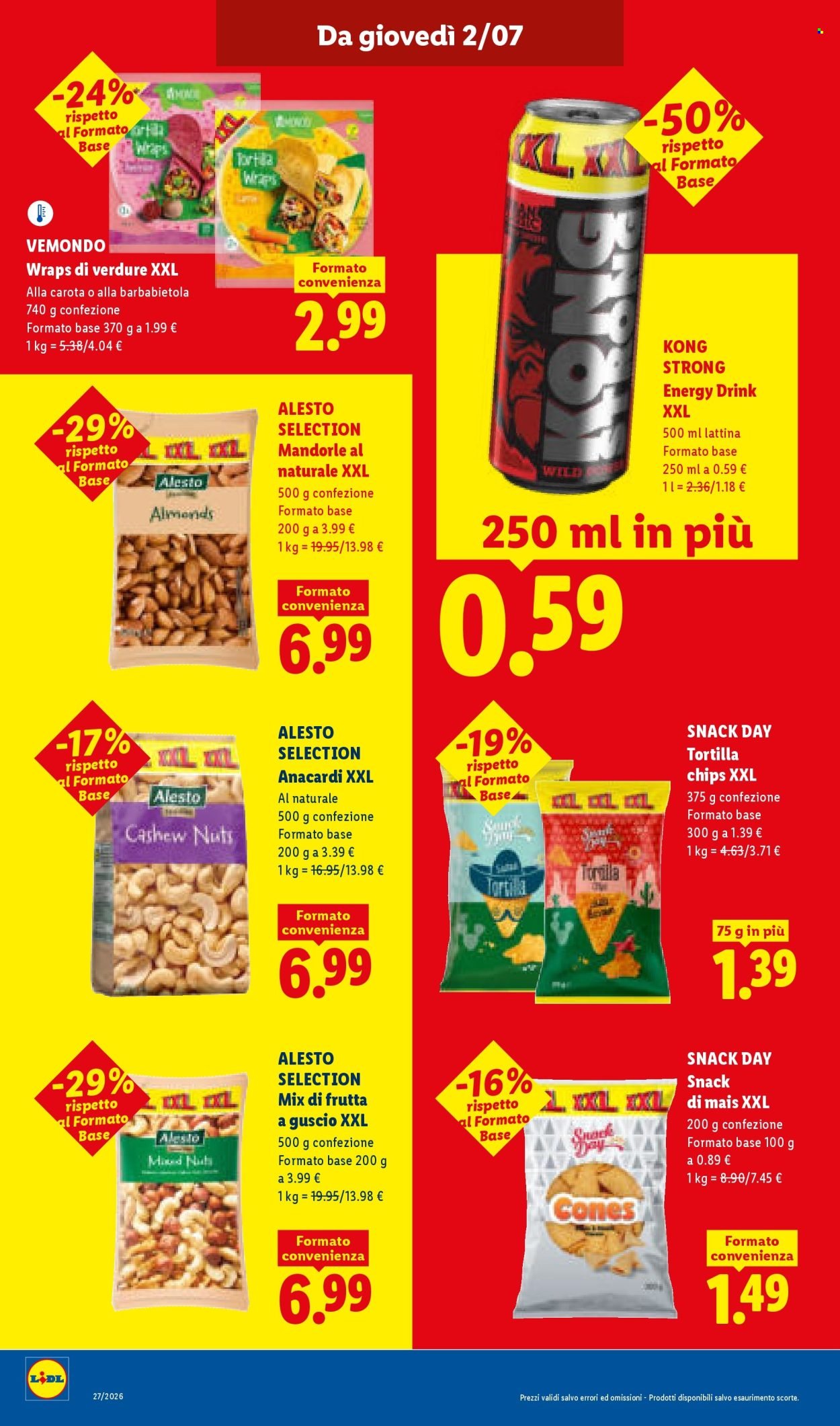 Volantino LIDL - L'estate del risparmio