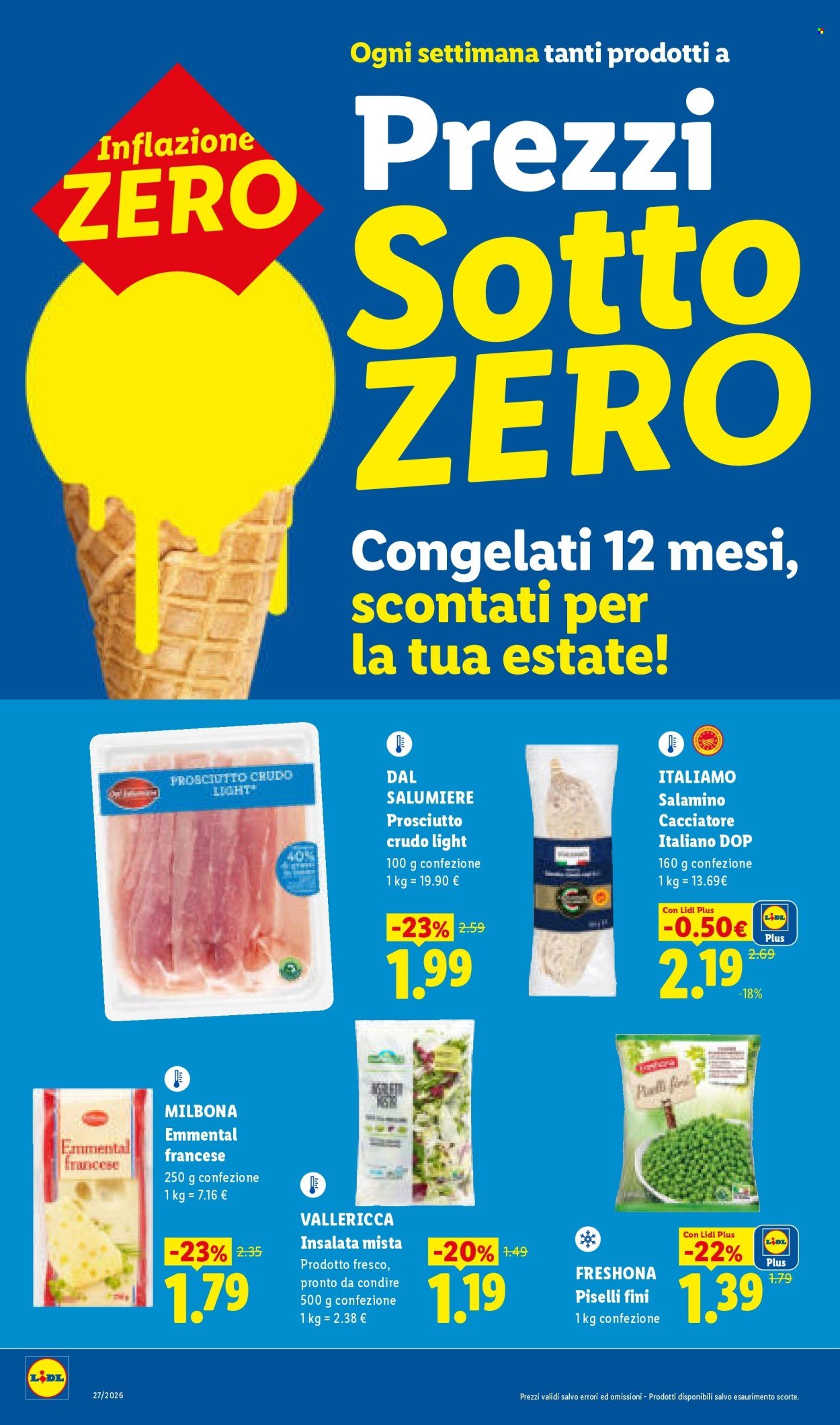 Volantino LIDL - L'estate del risparmio