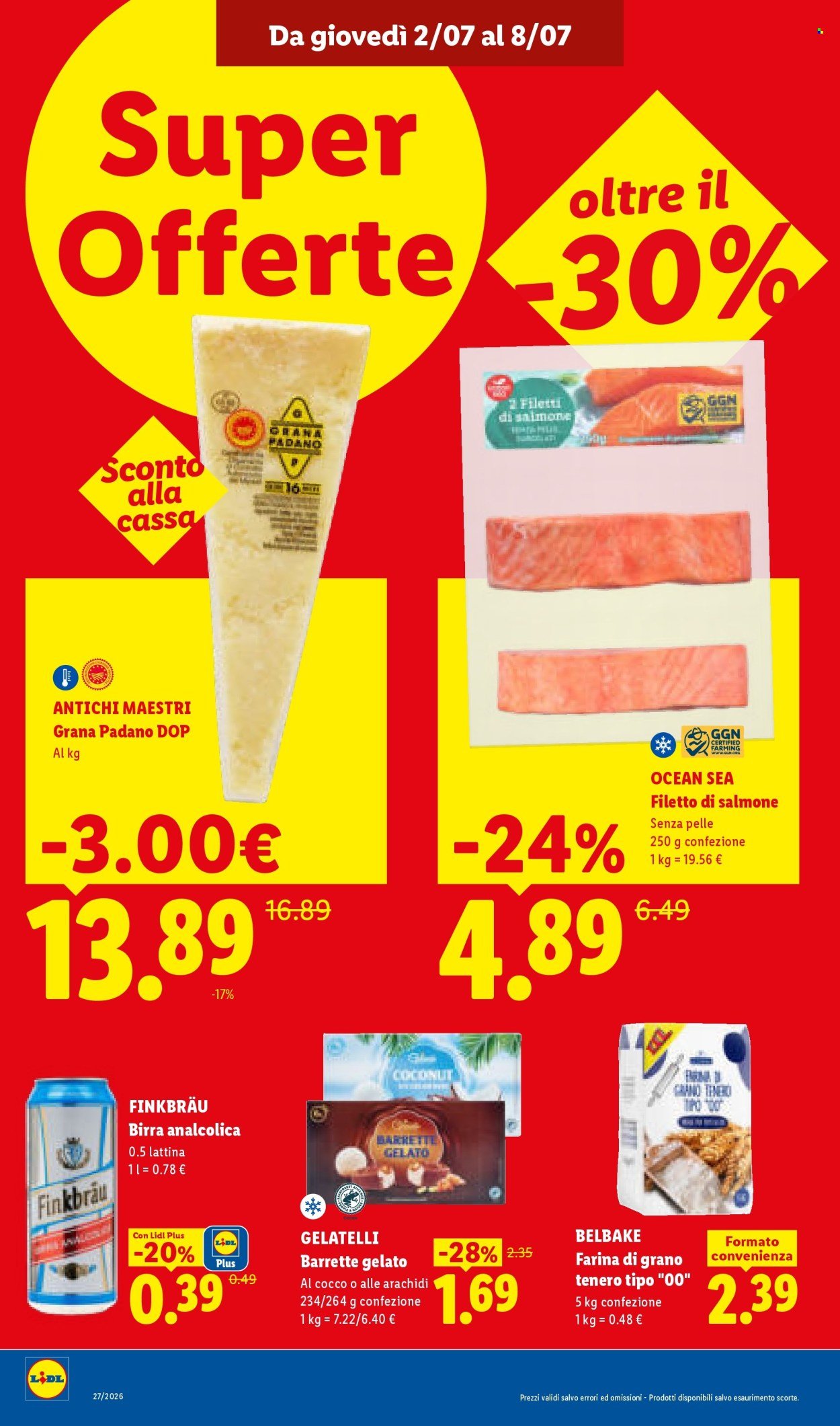 Volantino LIDL - L'estate del risparmio