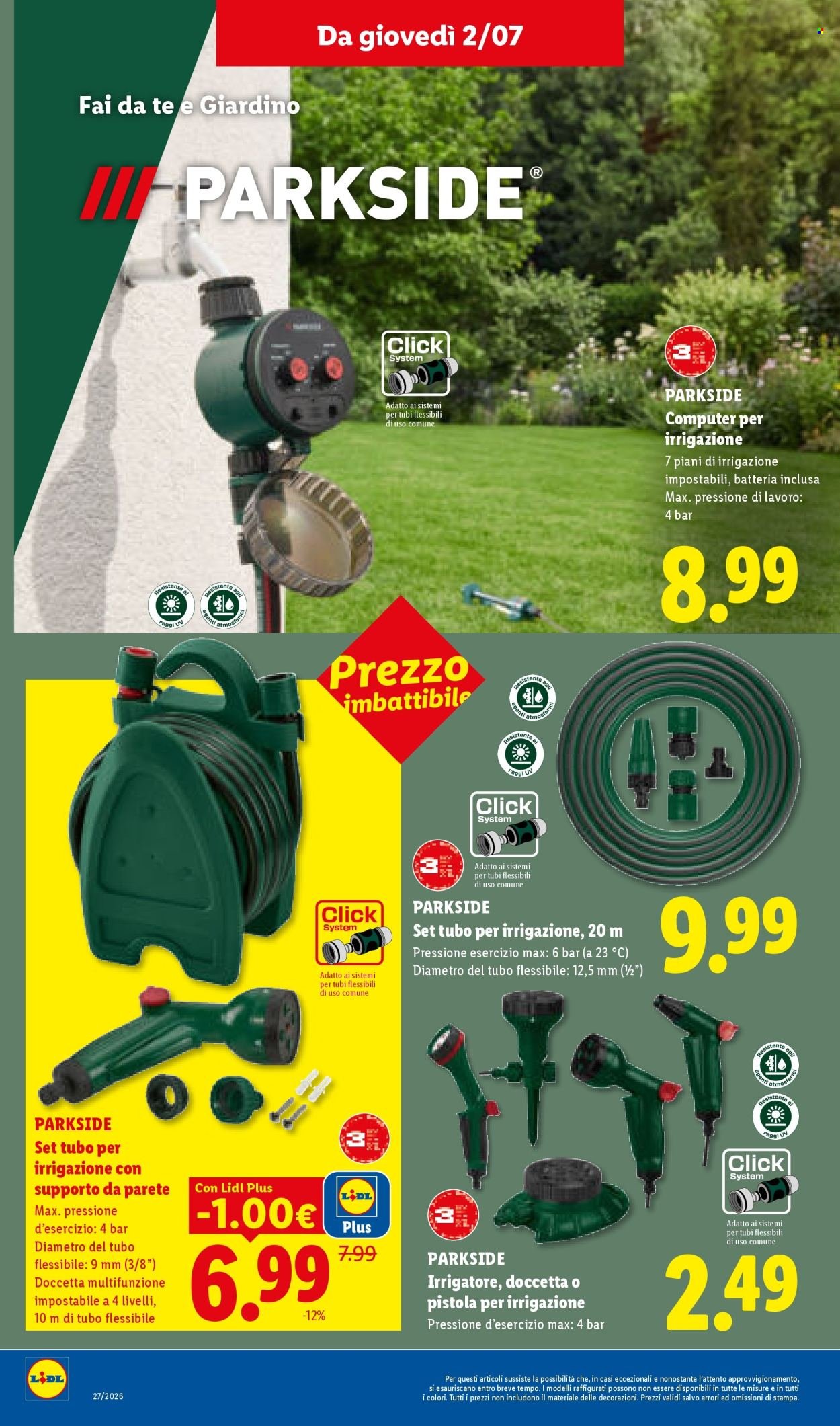 Volantino LIDL - L'estate del risparmio