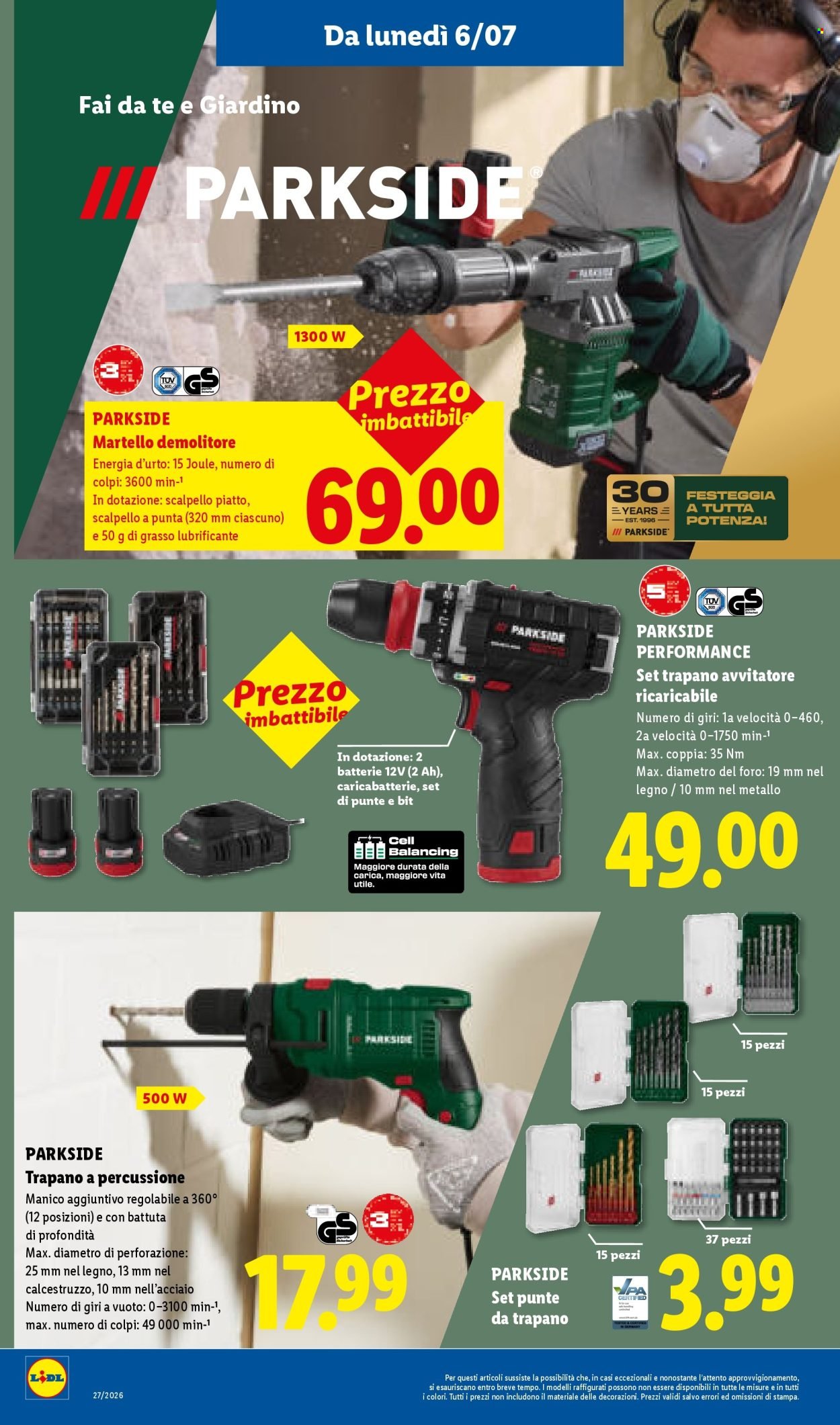 Volantino LIDL - L'estate del risparmio