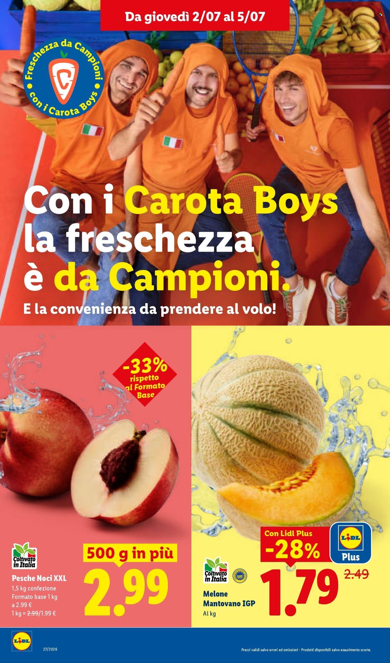 Volantino LIDL - L'estate del risparmio