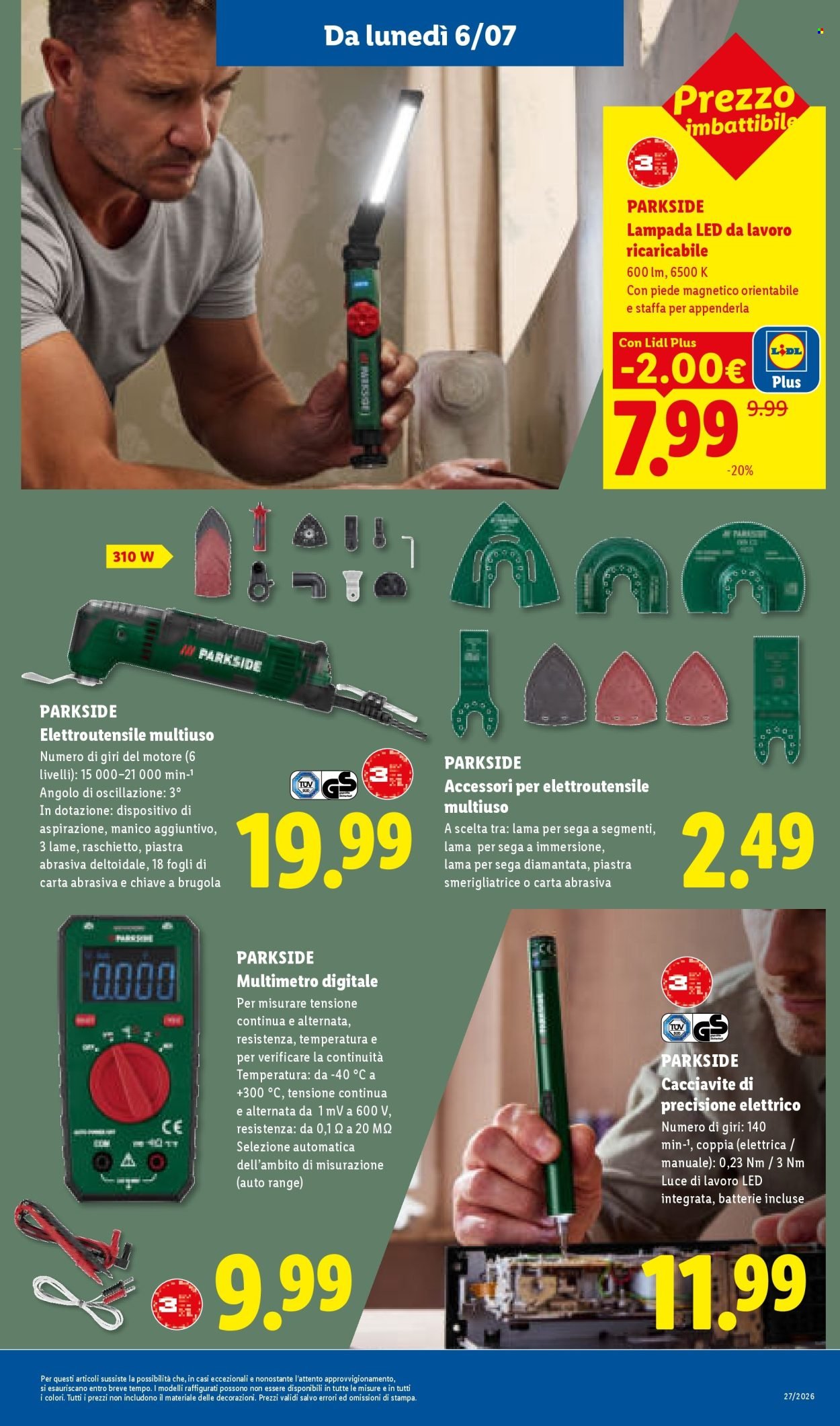 Volantino LIDL - L'estate del risparmio
