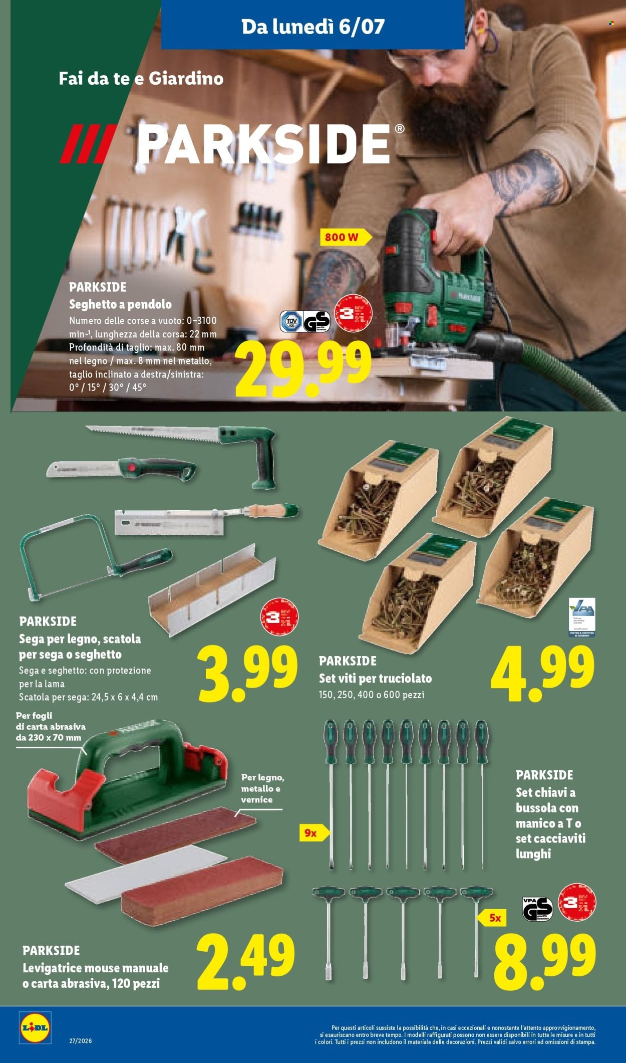 Volantino LIDL - L'estate del risparmio