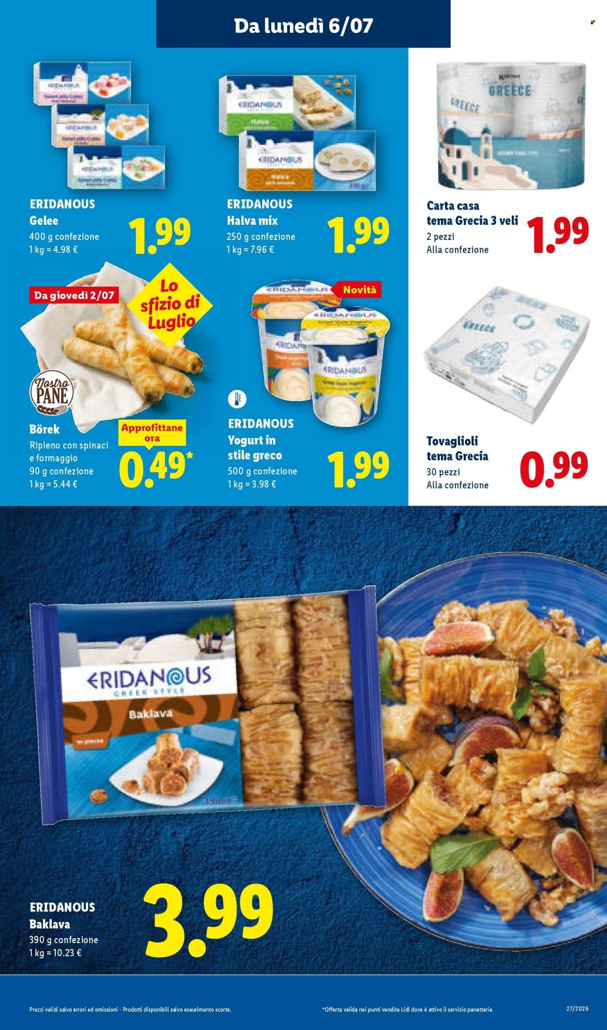 Volantino LIDL - L'estate del risparmio