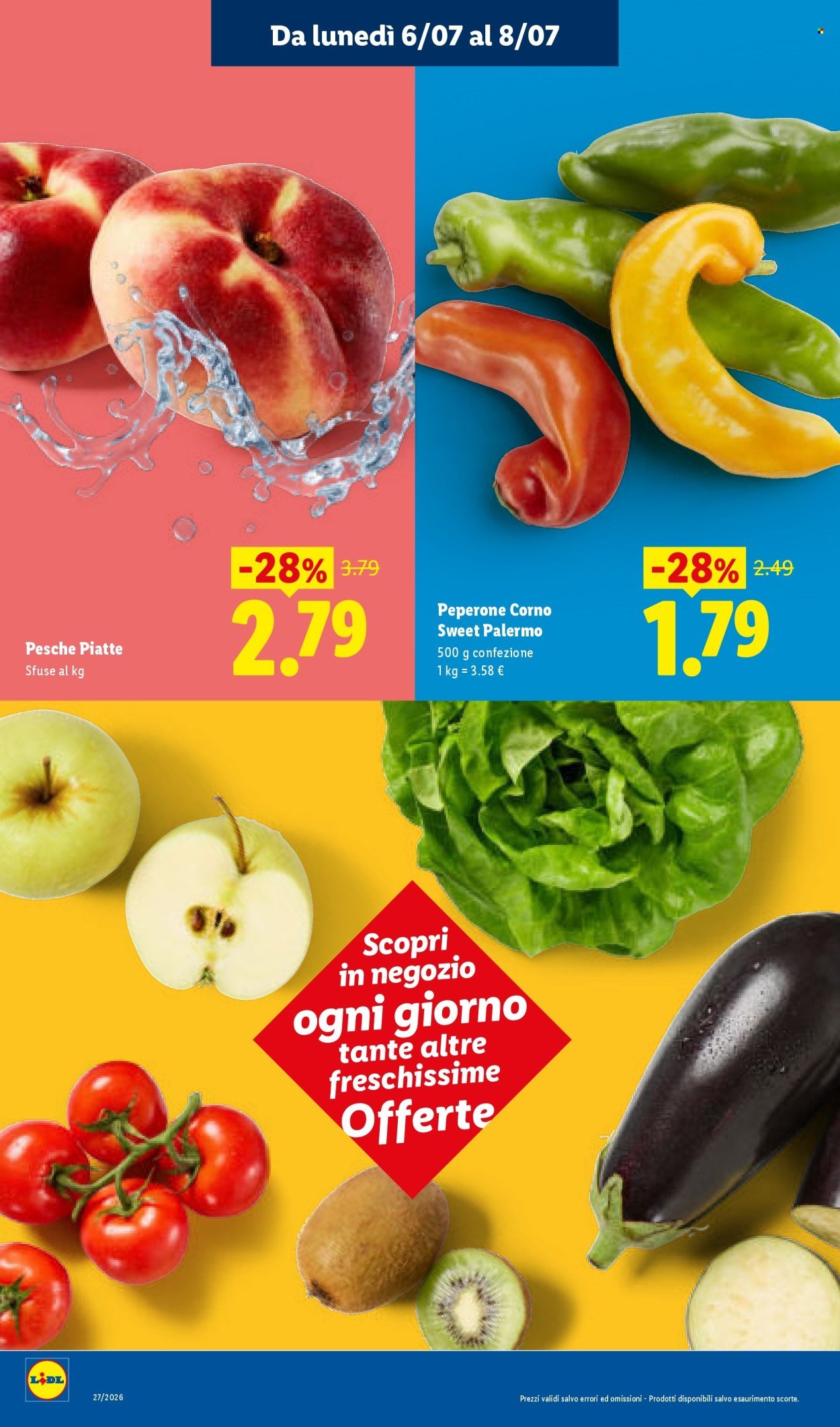 Volantino LIDL - L'estate del risparmio