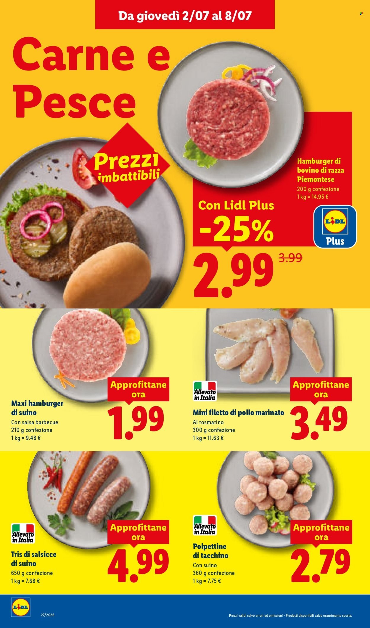 Volantino LIDL - L'estate del risparmio