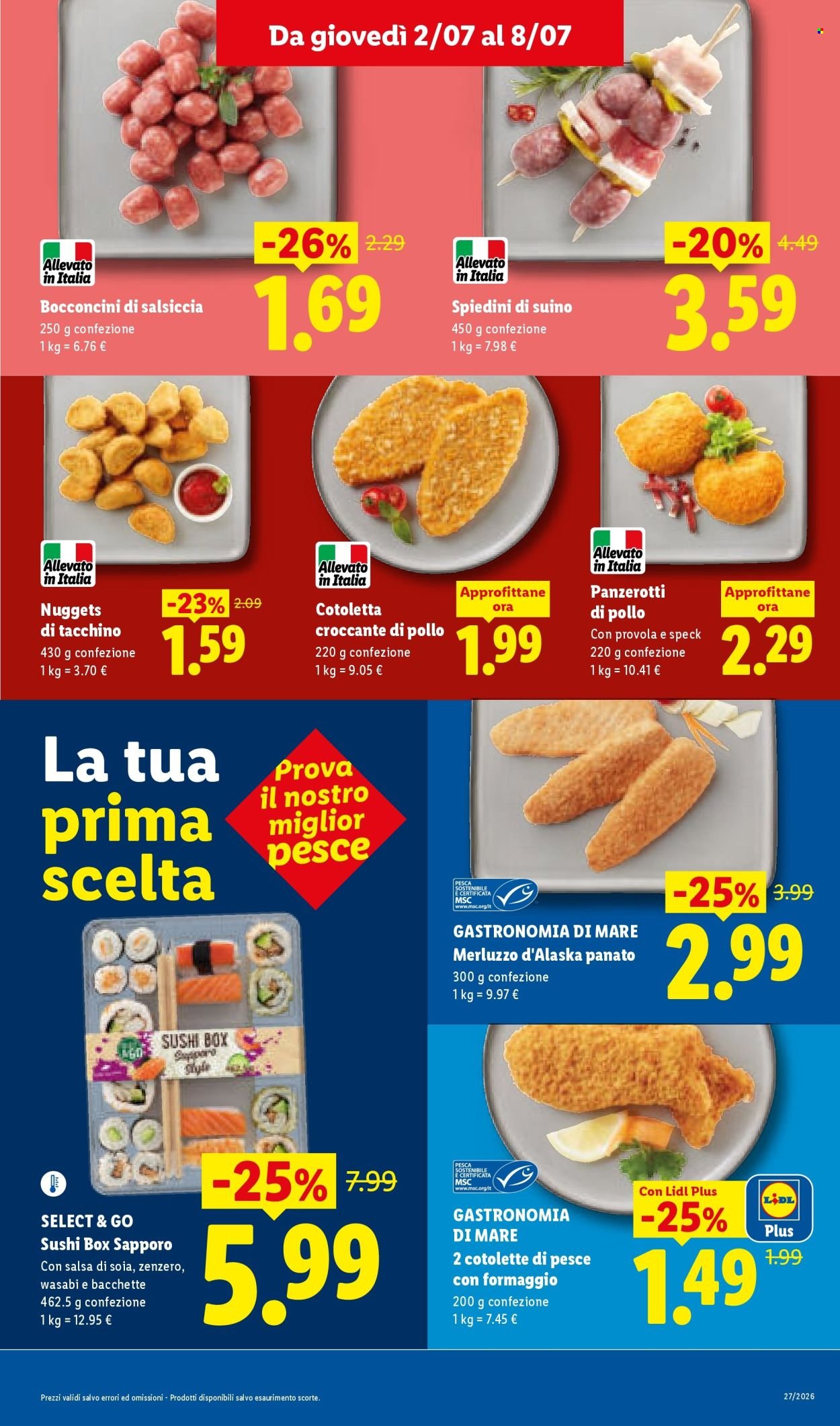 Volantino LIDL - L'estate del risparmio